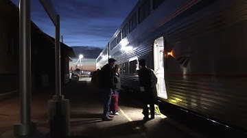 The Calif. Zephyr in Ft. Morgan on 12APR2025