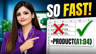 Excel PRODUCT Formula | Multiply Multiple Numbers Fast