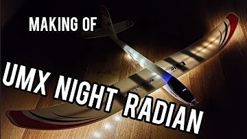 Making of the UMX Night Radian + magnet wing mod