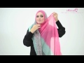 Tutorial : 4 Ways to Style Wide Shawl by Muslimah Clothing Couture