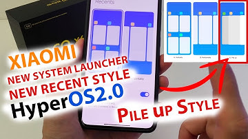 Official - iOS Recent Style in HyperOS System Launcher 🔥 HOW TO INSTALL Pile Up Style?
