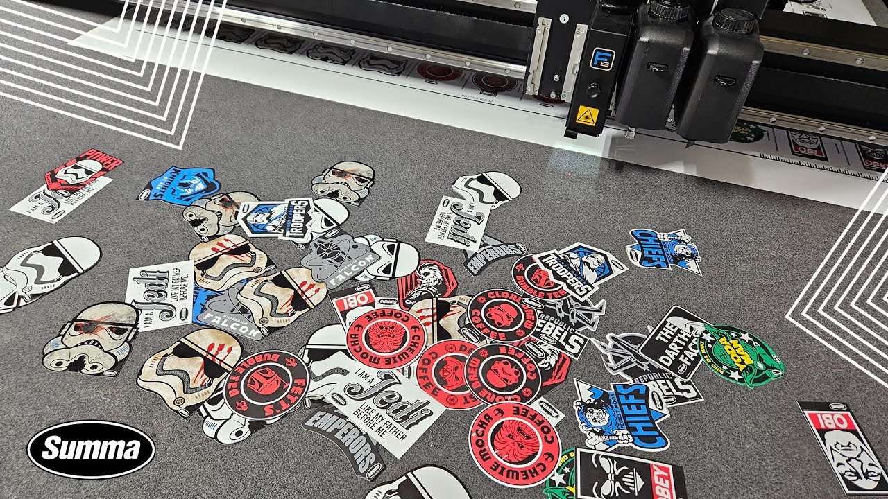 Automate Your Workflow for Die-Cut Stickers with the Summa F Series ...