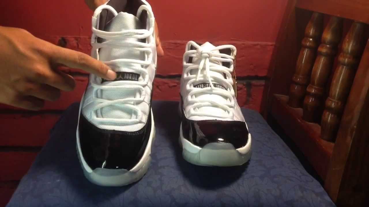 jordan 11 dmp real vs fake