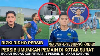 🔵DIUMUKAN DI SURAT POS❗RIZKI RIDHO Rekrutan Terakhir Persib Bandung. Marc Klok Target Tinggi Persib!