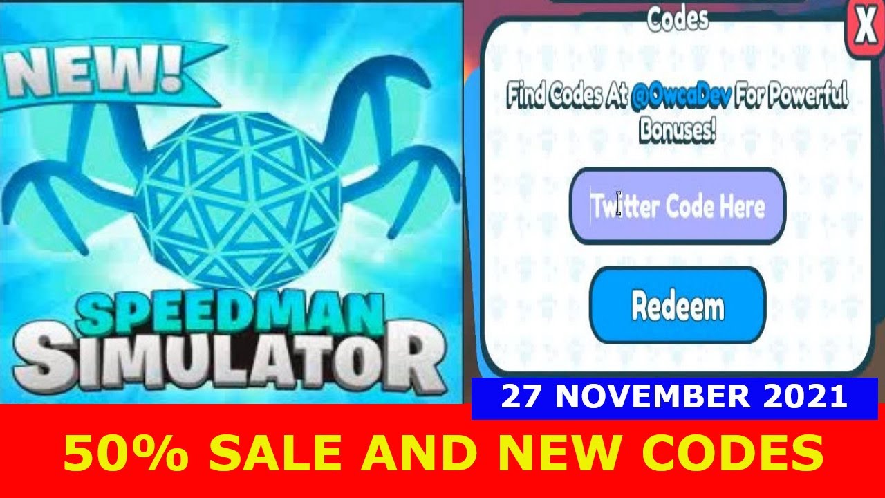 new-update-codes-50-sale-all-codes-speedman-simulator-roblox-27-november-2021-youtube