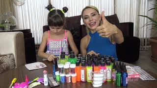 Lina İle Slime Deposu Oluşturduk