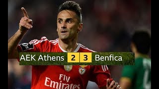 BENFICA 3-2 AEK ATHENS ALL GOALS AND HIGHLIGHTS
