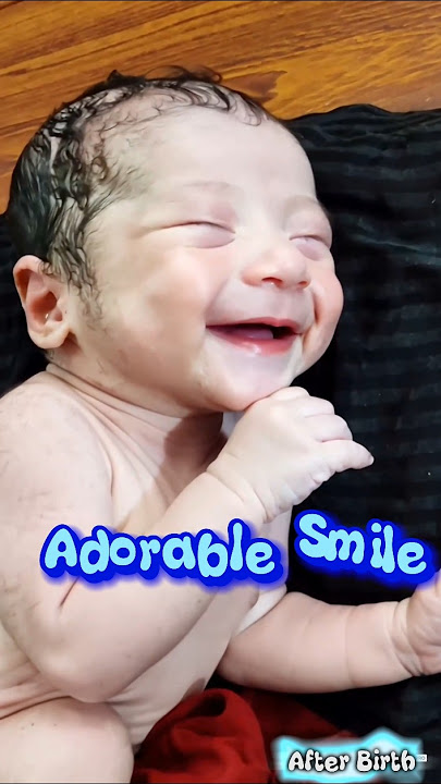 Bayi Baru Lahir Paling Lucu Senyum Pertama yang Menakjubkan Setelah Menangis Pertama @AfterBirth