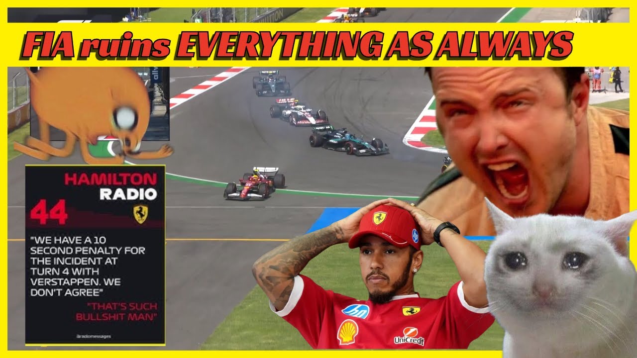 Lewis Hamilton Fan CRASHES OUT over Penalty | Incident Review Formula 1 MexicoGP 2025 
