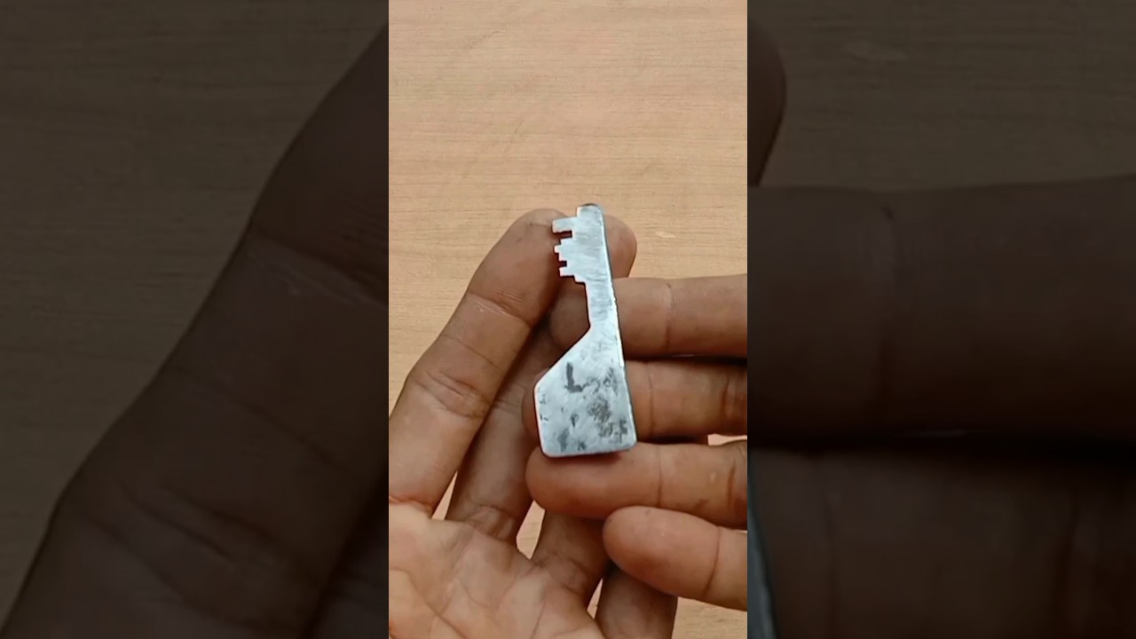 How to repair lock key 🔐😱