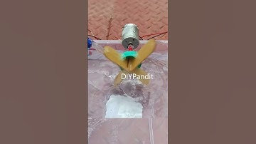 hydroelectricity working model - shorts - diypandit - science project | DIY pandit