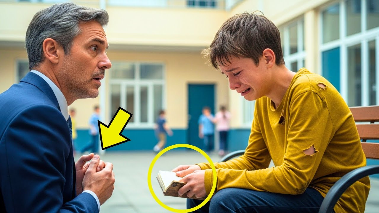 Milionario visita orfanotrofio per fare donazione.. E ritrova il figlio scomparso 8 anni fa.