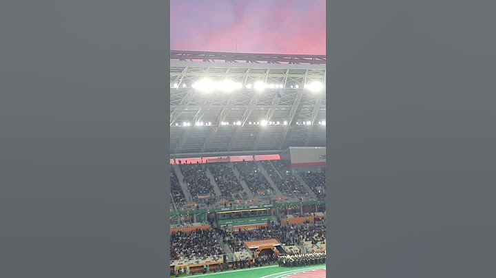 Nelson Mandela Stadium CHAN 2022 Algeria Sunset  غروب شمس ملعب نيلسون مانديلا في إفتتاح شان 2022