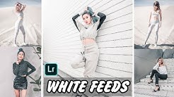 Cara Edit Foto Untuk White Feeds Instagram Menggunakan Lightroom Android - Durasi: 7.30. 