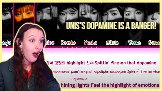 UNIS's DOPAMINE is so good! (Reaction)