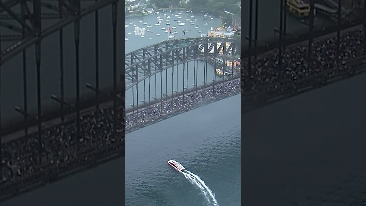 Thousands Of Pro Palestinian Protesters Cross Sydney Harbour Bridge ABC NEWS