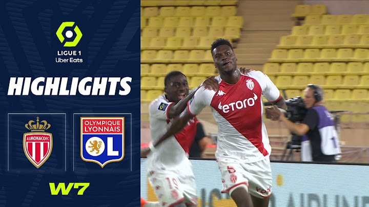 AS MONACO - OLYMPIQUE LYONNAIS (2 - 1) - Highlights - (ASM - OL) / 2022-2023