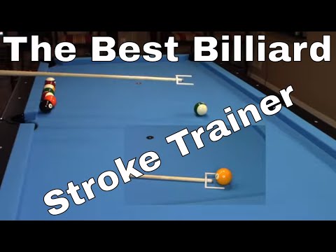 Billiards Stroke Trainer Acrylic Snooker Practice Tool Rod