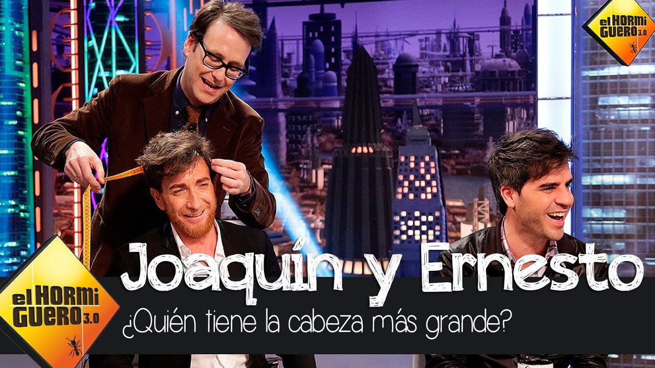 Medimos la cabeza de Ernesto Sevilla y Joaquín Reyes en El Hormiguero 3.0