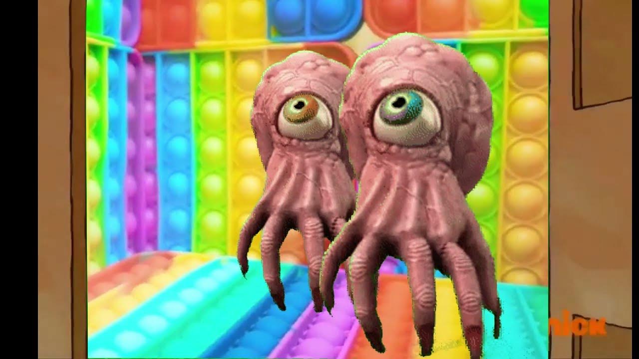 red mist squidward meme (Pop It Simple dimple, Pop it squish song