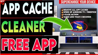 🔴FREE FIRESTICK / ANDROID TV CACHE CLEANER IS HERE (1 Click !) screenshot 5