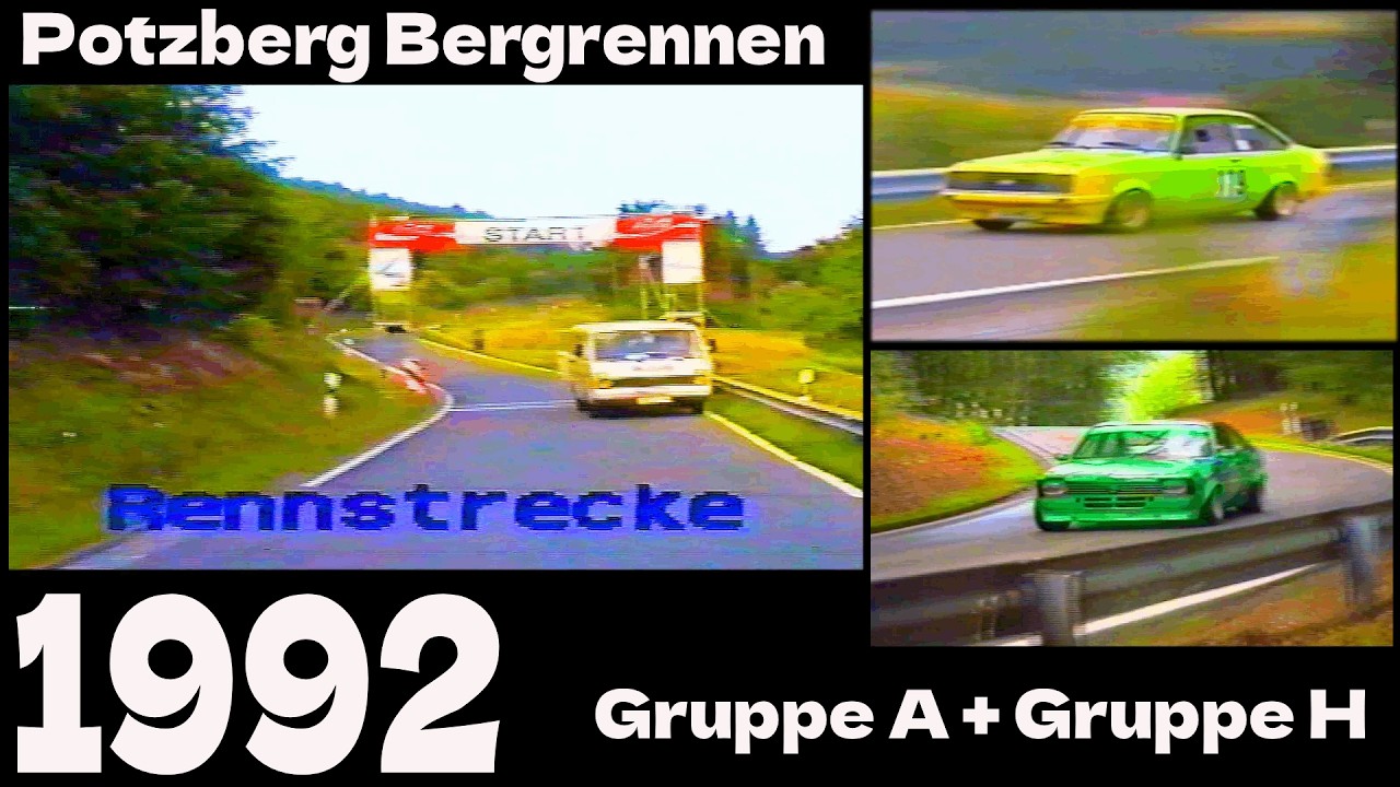 Potzberg Bergrennen 1992 GrA-Gr.H Full Video