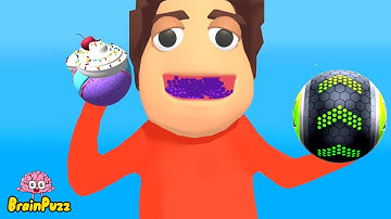 Going Balls | Pancake Run - All Level Gameplay Android iOS BIG NEW APK UPDATE - Satisfying Gameplay