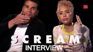 Mason Gooding & Jasmin Savoy Brown SCREAM interview (2022) | LGBT representation in movies