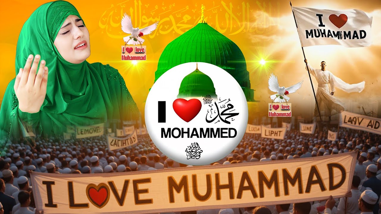 I Love❤️Mohammad ﷺ Naat - Jab Shoq Ne Dil Se Kaha I Love You Muhammad ﷺ - New Naat - Sandali Ahmad