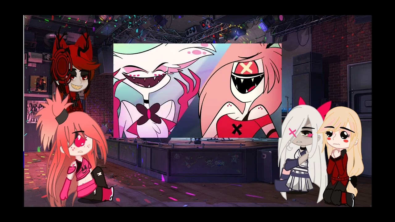 Hazbin Hotel reacts to Addict