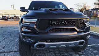 2023 Ram TRX Why Black on Black.