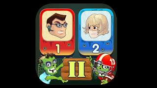 Two guys Zombie 2 | người que noob vtd screenshot 1