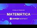 Prueba de Transición MATEMÁTICA | Representación de datos | Clase N°47