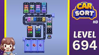 Car Sort Level 694 Solution Walkthrough