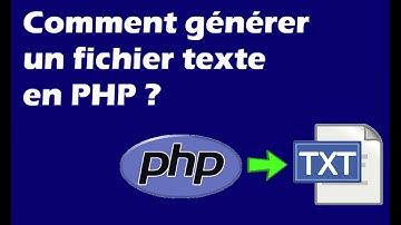 [TUTO] Créer un fichier texte en PHP