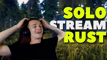 СОЛО СТАРТ ВЫЖИВАНИЯ ПОСЛЕ ВАЙПА! БИСКВИТ СТРИМИТ RUST/RUST