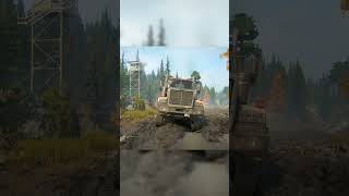 TRUCK NO FUEL #snowrunner #automobile