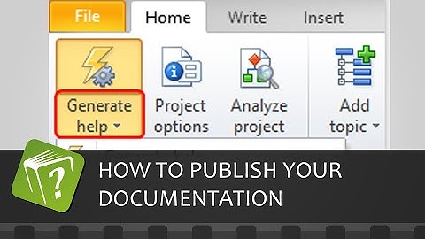 How to publish your documentation (Step-by-step guide)