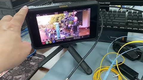 ScienceImage NDI 4K 12G-SDI/HDMI 4K Optical Transceiver usage