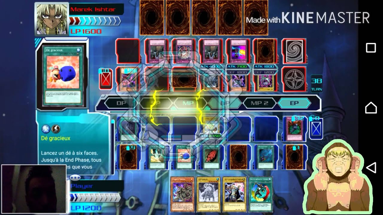 YUGIOH Game Play ANDROID Fin duel versus marek YouTube