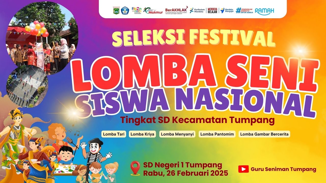 OPENING CEREMONY SELEKSI FLS2N & O2SN TINGKAT KEC. TUMPANG TAHUN 2025