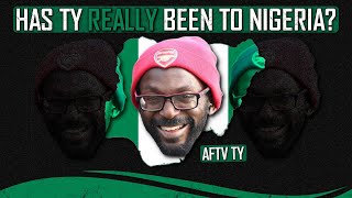 AFTV TY lying about being in Nigeria 🇳🇬