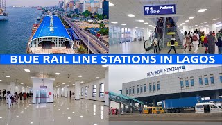 See the 5 Lagos Blue Line Stations | Marina - National Theatre - Iganmu - Alaba - Mile 2