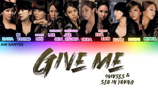 Nine Muses   Give Me feat Seo In Young S color Coded  Hanromeng