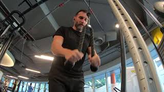 Exercise Library - Rope pushdown