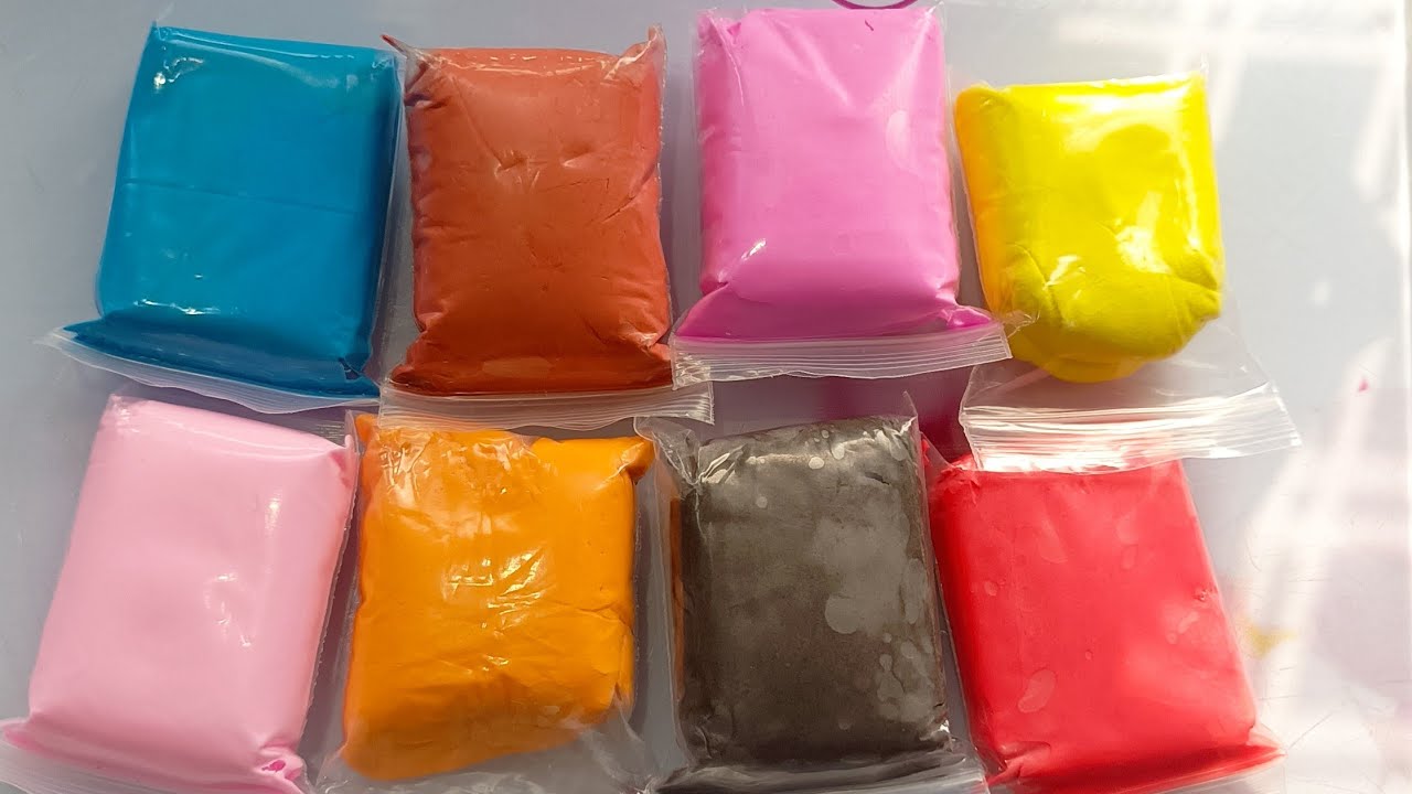 Super light clay  satisfying videos kids video viral trending video #viralvideo #clayart #polymer