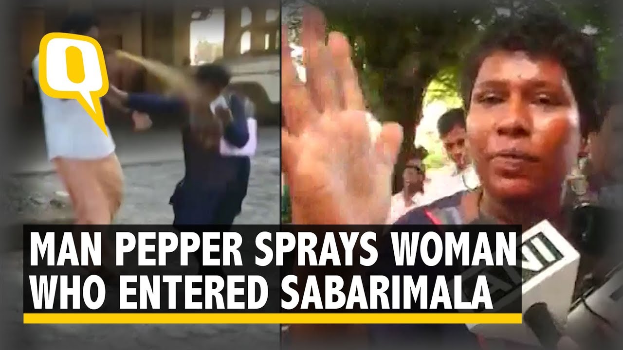 Sabarimala: Bindu Ammini Attacked With Chilli Spray | The Quint