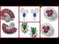 Different types of and new stones stud earrings collection for women's