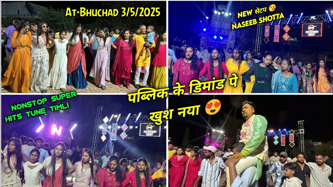 Naseeb Star Band 2025 || At_ Bhuchad 3/5/2025 | Non Stop super Hits Tune + Timli 2025