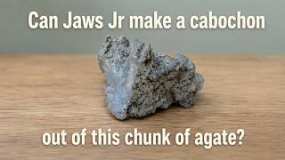 Can Jaws Jr make a Cabochon out of this Agate?